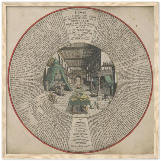 Framed Poster - Khunrath's The Alchemist's Laboratory