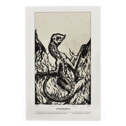 Altar Art Cards - Elements and Cosmos by Alexander Ammonius